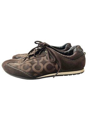 Coach Monogram Kelbie Sneakers Women's Size‎ 6